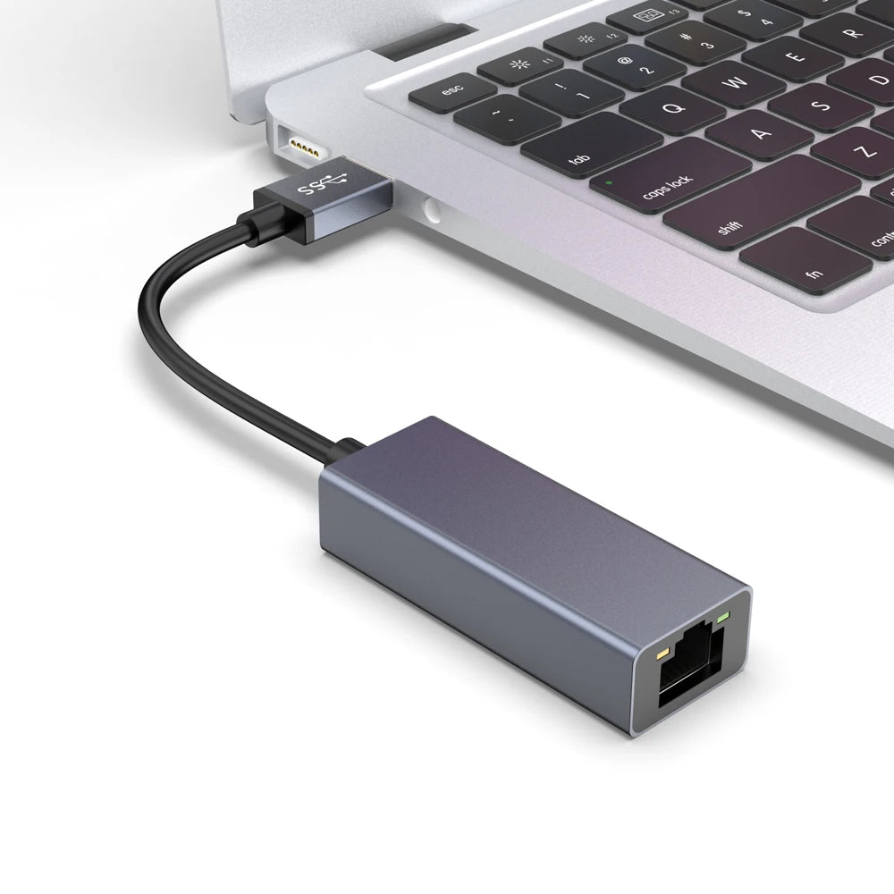 Gigabit Mini Port 1G Lan Cards 1000M USB C Ethernet Adapter External Wired Network Card Lan Converter Rj45 3.1 Hub Stock