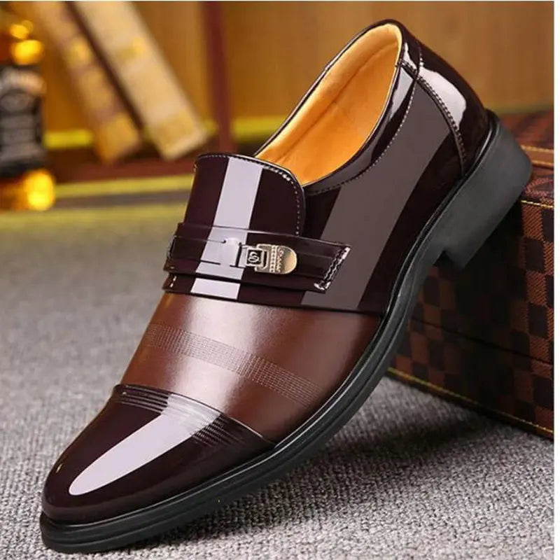 Big size fashion Mens brogue shoes wedding Business dress Nightclubs oxfords Breathable Working lace up shoes 2021 new