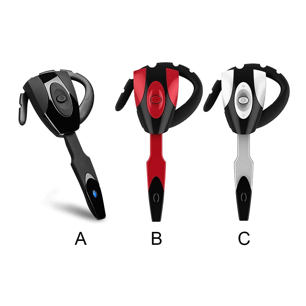 Wireless Business Earbuds with Microphone USB Rechargeable Music Headset for Car Computer Earpiece Accessories Type2