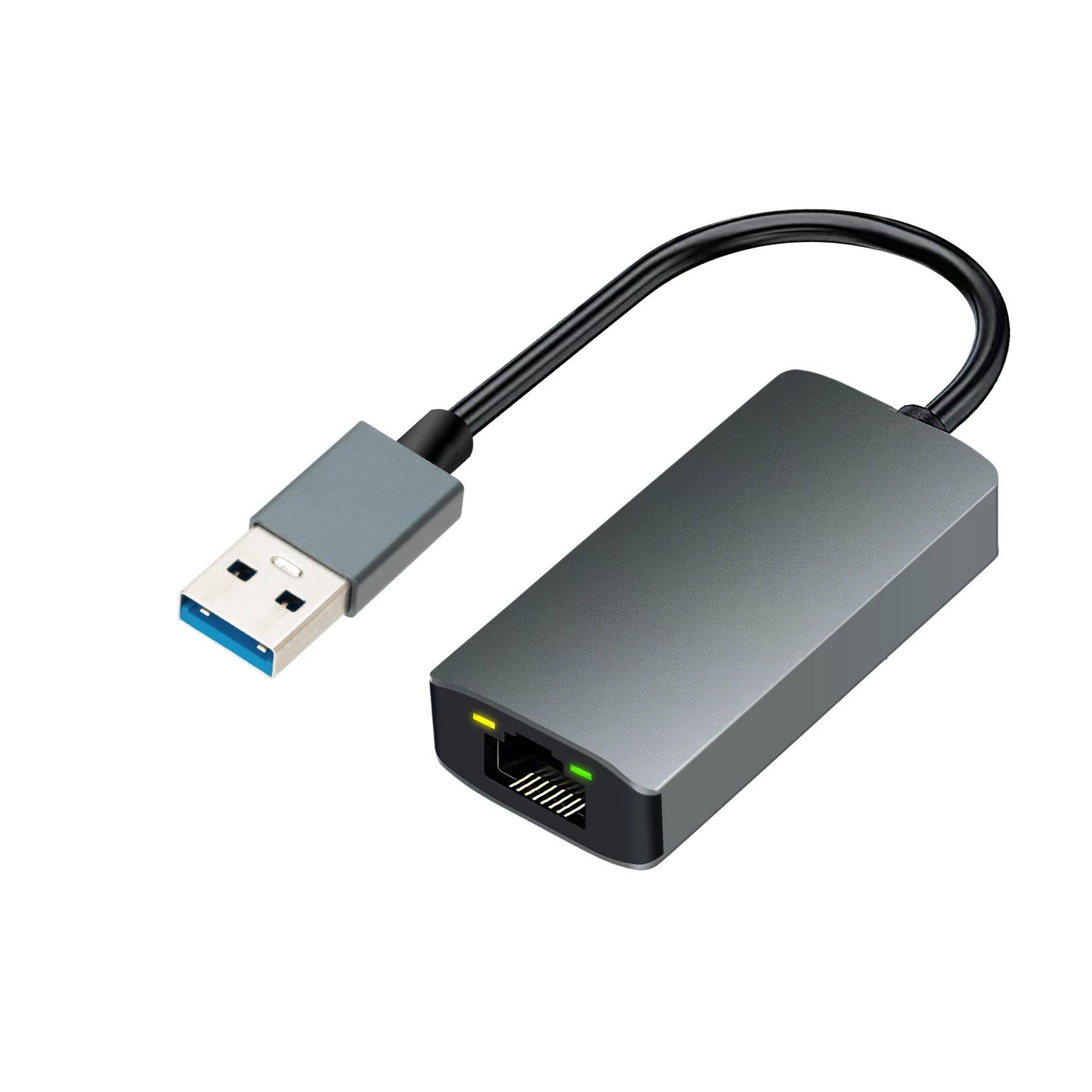 USB 3.0 Gigabit LAN Network Adapter External Wired Interface Ethernet Adapter for Laptop Type C Network Cards