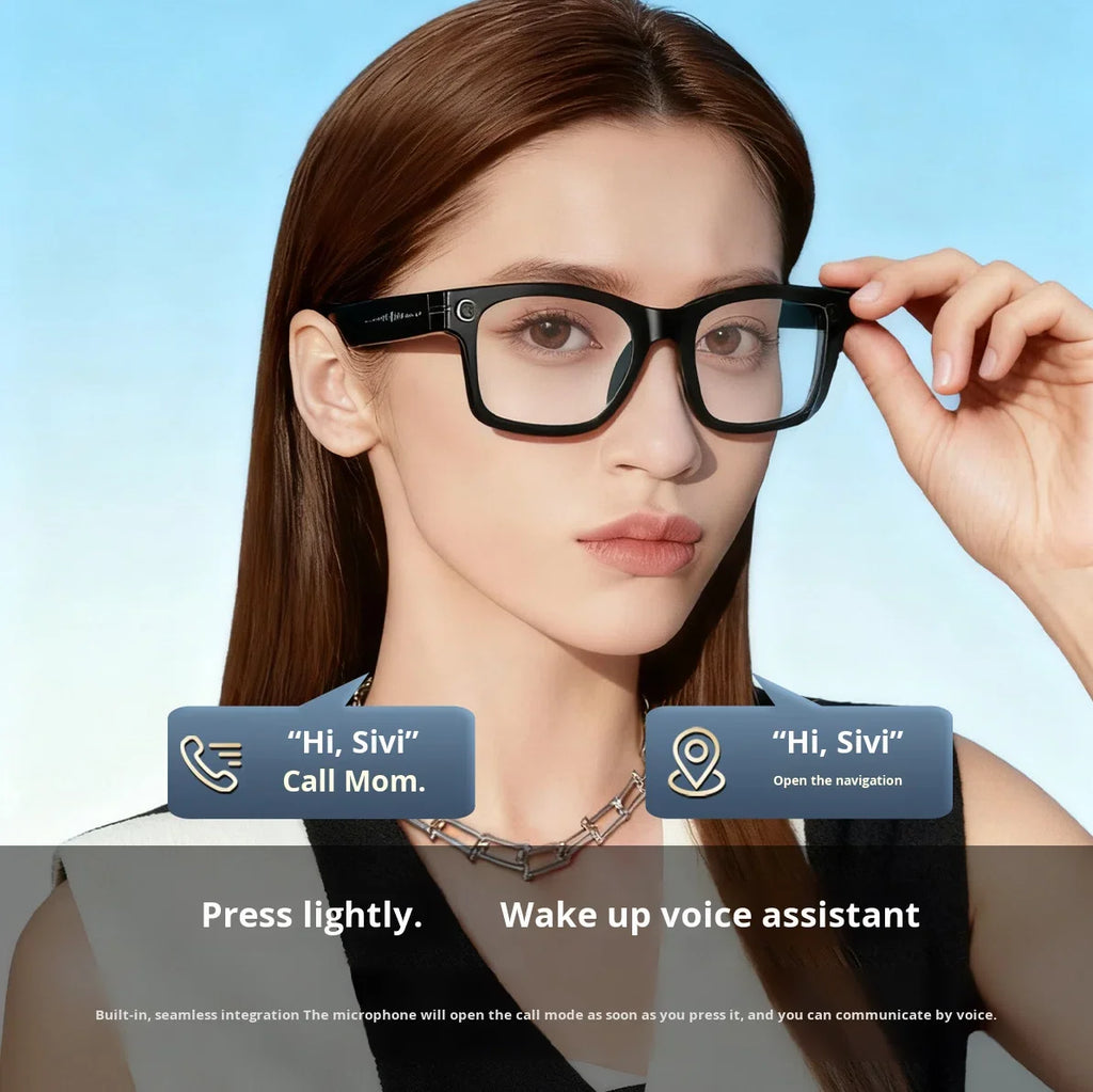 Wholesale Glasses Voice Assistant Real Time Translation Bluetooth Lunettes Gafas