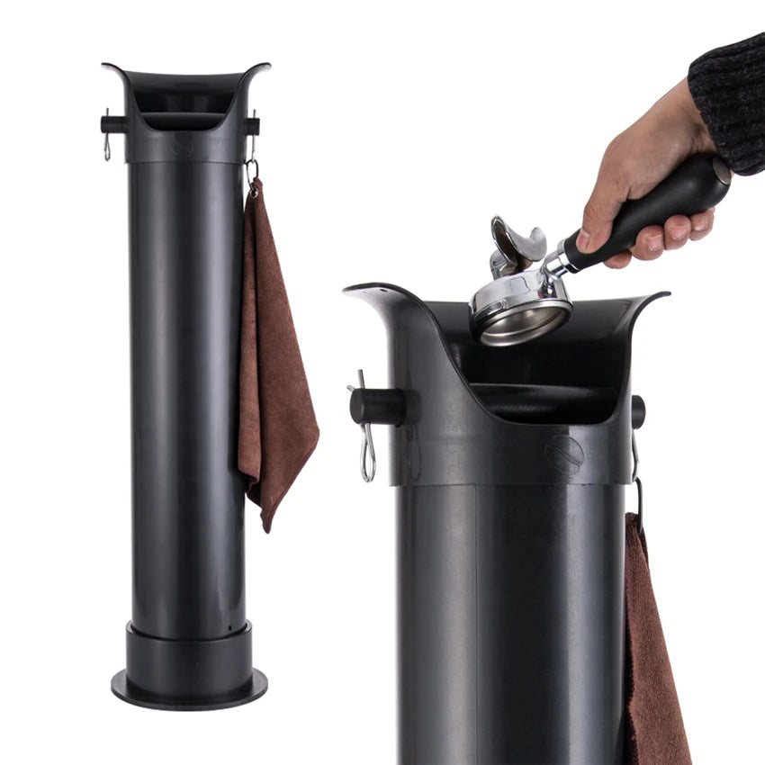 Coffee Knock Box Espresso Anti-splash Dregs ABS Large Capacity Deep Bowl Design Waste Bin for Barista Cafe Accessories