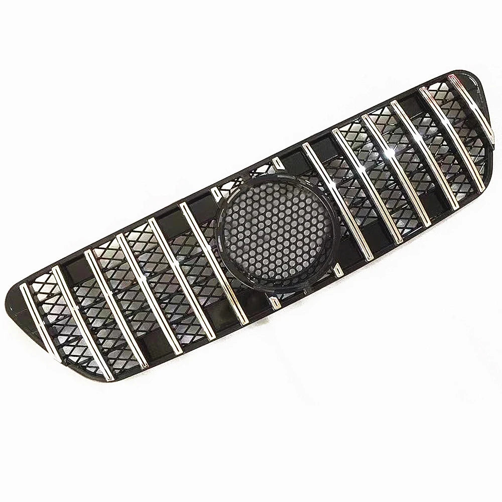 For 1999 2000 2001-2004 Benz W163 ML Class Car Front Bumper Grille Grill Sliver