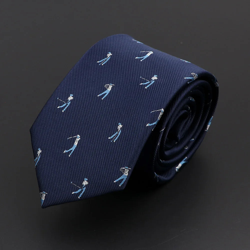 Men's Skinny Ties Jacquard Neckties for Wedding Business Suits Party Neck Ties Neckwear Slim Gravatas Accessories Gift For Men