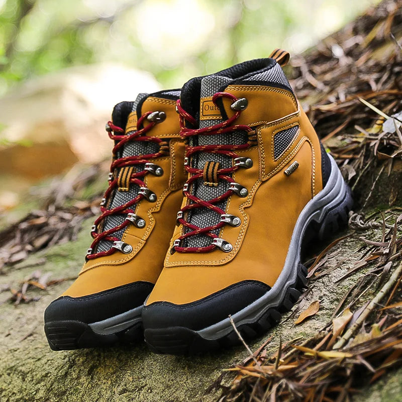 Anti-Slippery Climbing Shoe Rubber Style Zapatos De Estilo Transpirable Para Caminar Outdoor 2024 Waterproof Hiking Shoes