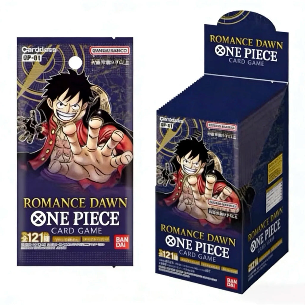 Card Game OP-01 Romance Dawn Booster Box Japan Version Sealed TCG Collectible Senwell Paper (>14Y)