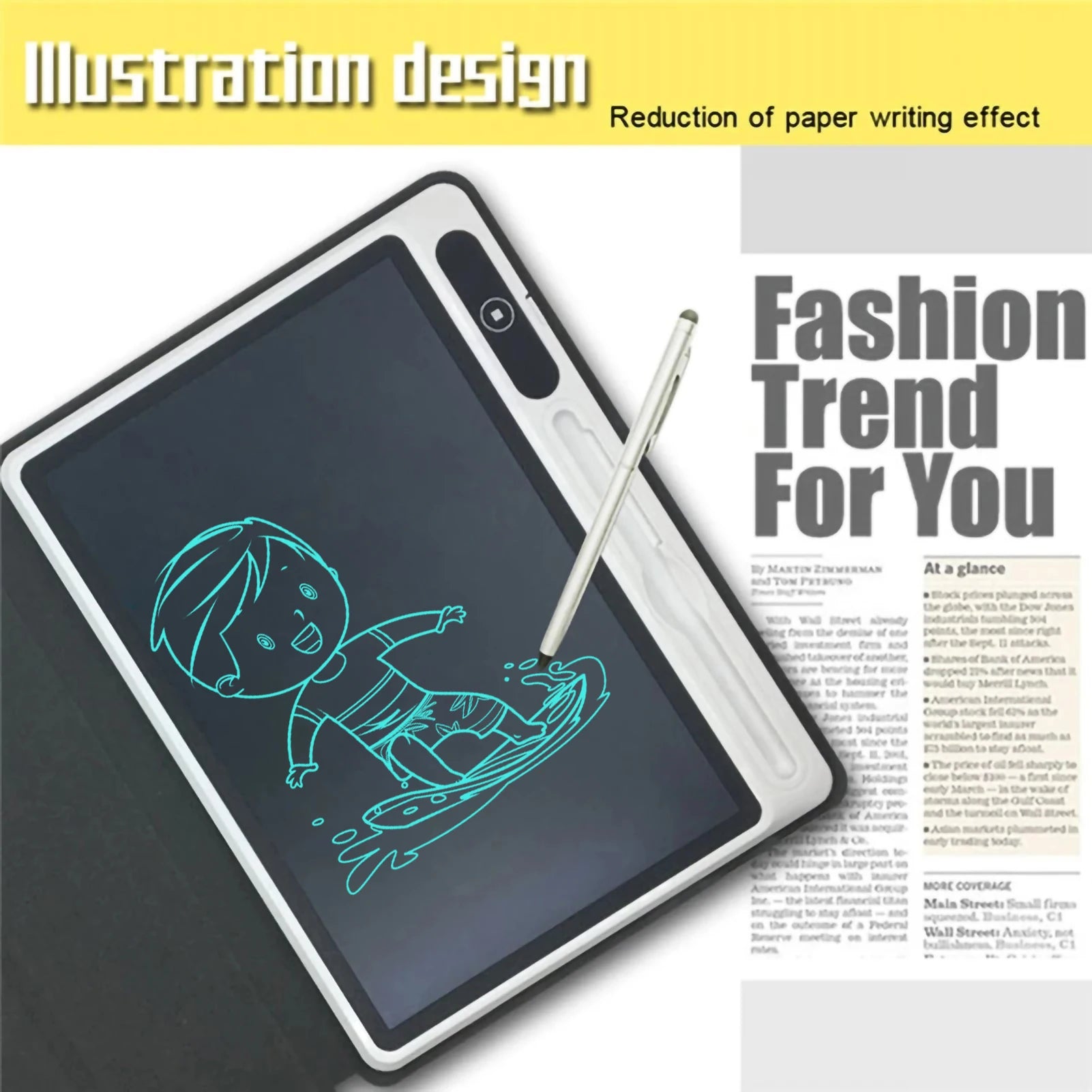 10.1 Inch LCD Writing Tablet Handwriting Pads Portable Electronic Tablet Board ultra-thin Board Digital Drawing Tablet