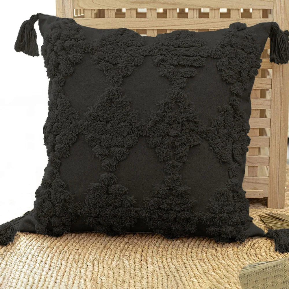 45 * 45/30 * 50cm Moroccan Bohemian Plucked Nordic Style Pillowcase Hotel Home Living Room Sofa Cushion Cover