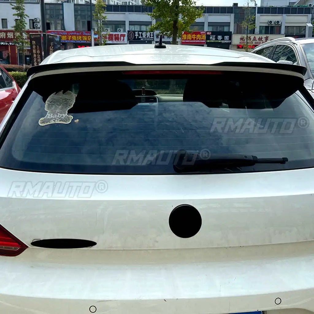 Glossy Painted Rear Roof Spoiler Wing for VW Golf 7 MK7.5 VII GTI R GTD 2014 2015 2016 2017 2018 2019/for Univeral Full Car