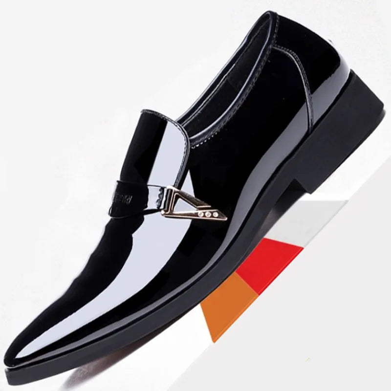 Big size fashion Mens brogue shoes wedding Business dress Nightclubs oxfords Breathable Working lace up shoes 2021 new