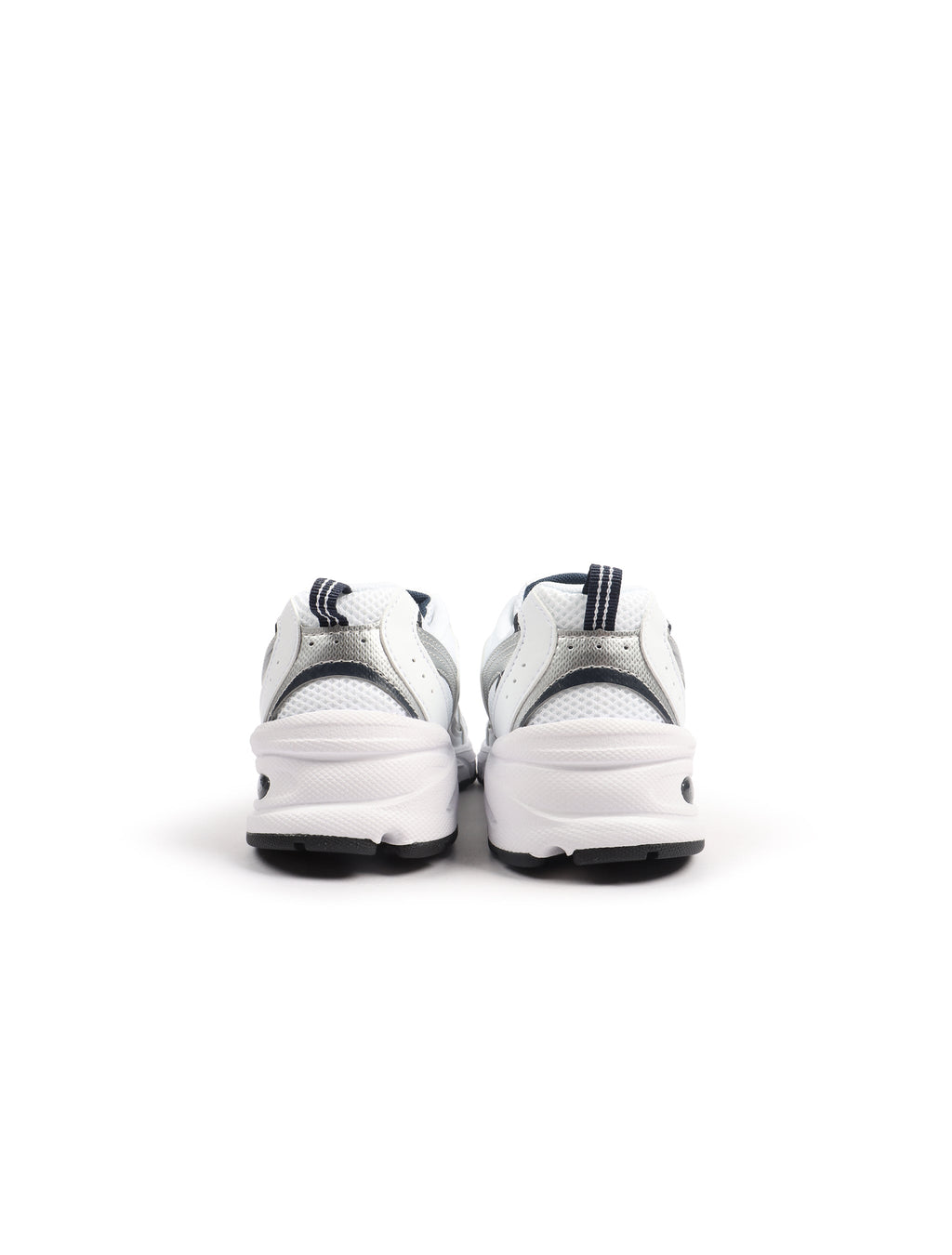 New Balance Big Kids 530 Running Shoes - White/Indigo. Ships from USA.