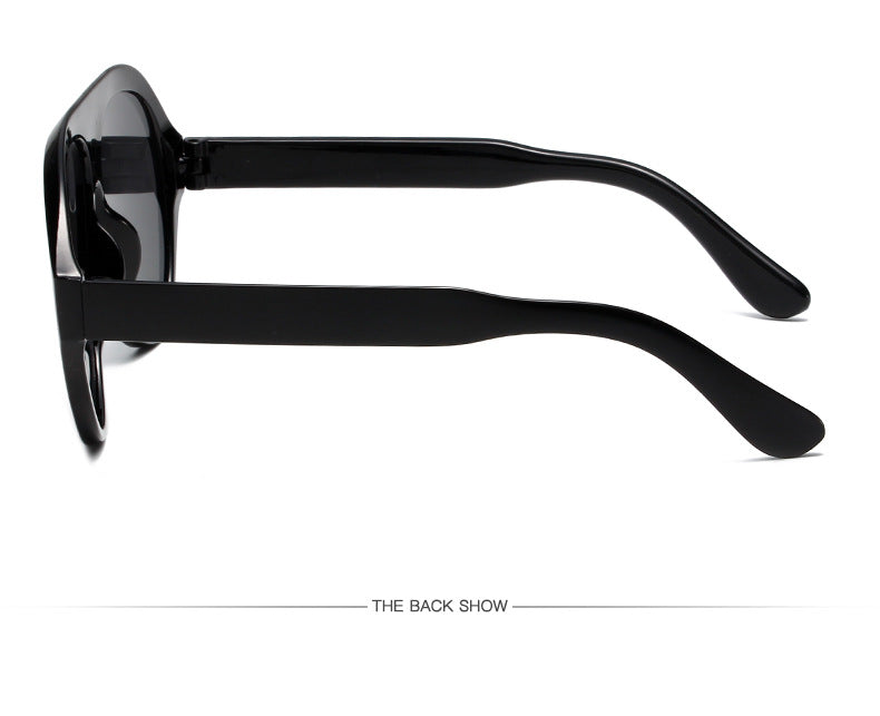 Fashion Pilot Oversized Sunglasses Goggles Women Luxury Brand Designer Sun Glasses Mens Womens Big Frame Trendy Shades UV400