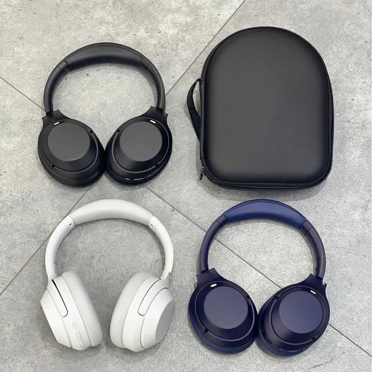 New High-End WH1000XM4 Active Noise Cancelling Over-Ear Bluetooth Headphones, Wireless Call and Sports Headphones with Storage