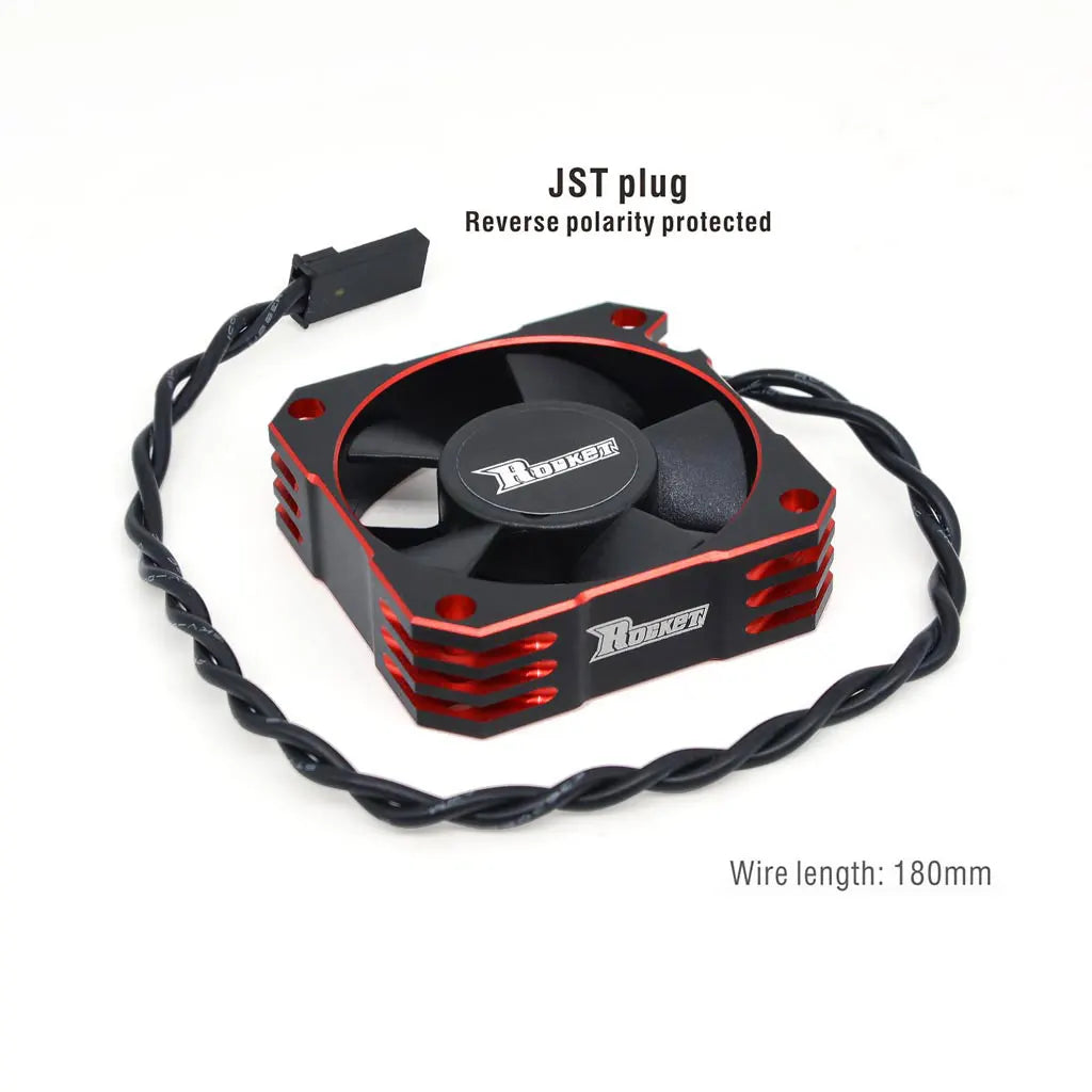 Rocket RC Fan 25mm 30mm 35mm 40mm 50mm SURPASS HOBBY Heat Dissipation Cooling Fan for For 1/10 1/8 Brushless Motor RC Car Part.