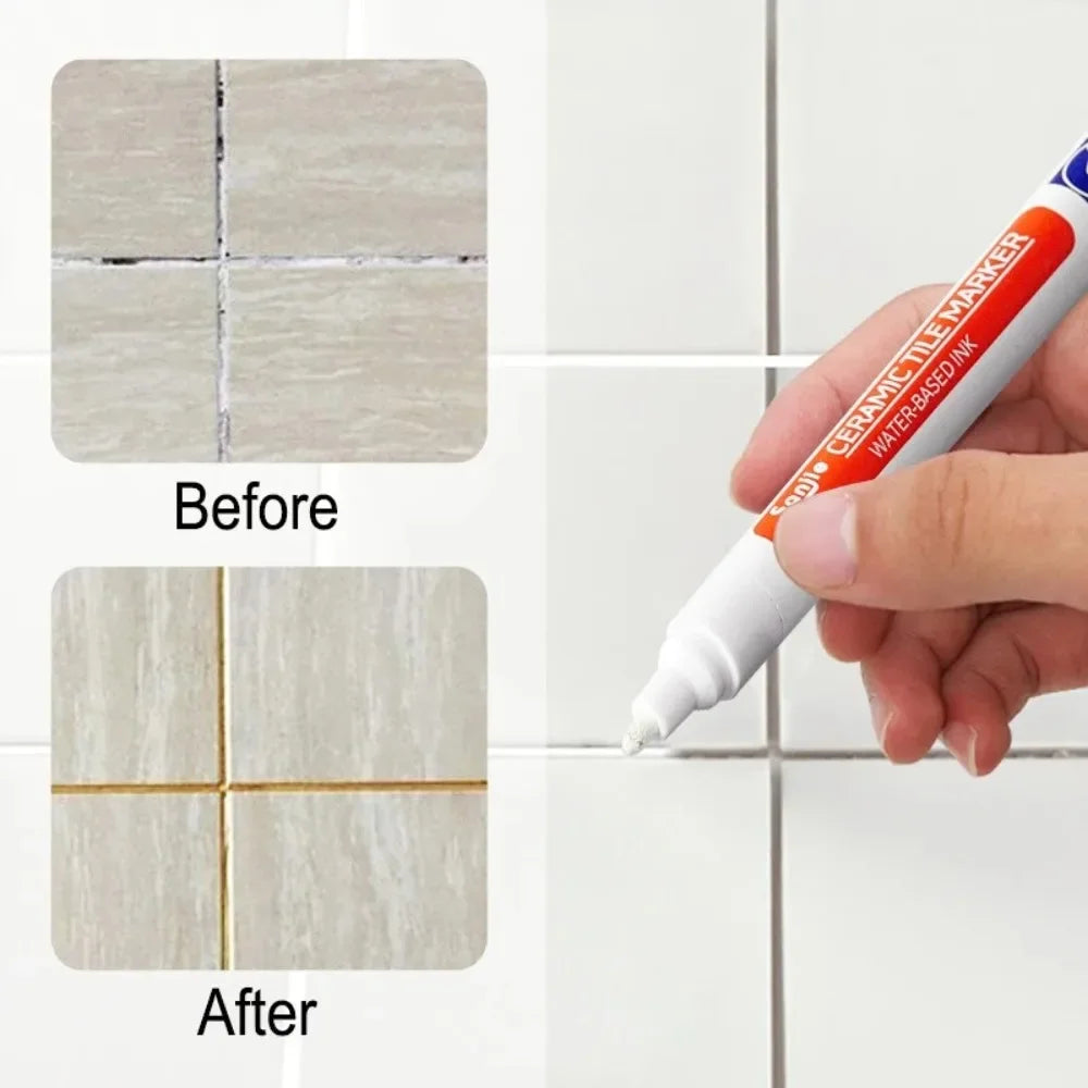 Crafts Painting Grout Art Supplies Wall Pen Waterproof Drawing Bathroom Paint Markers Accessories Pens Decoration Tile Floor By