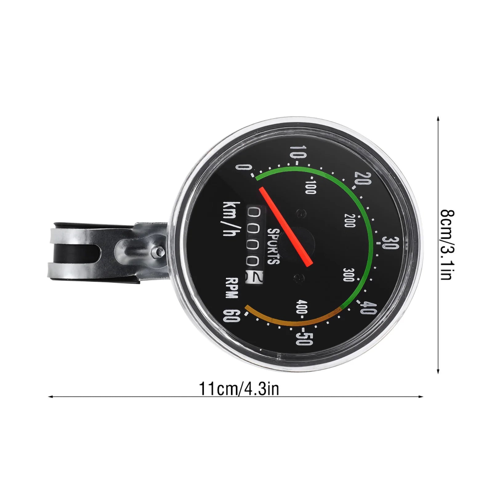 Computer Mechanical  Computer Bike Speedometer Odometer Cycling Stopwatch Cyclocomputer  Speedometer