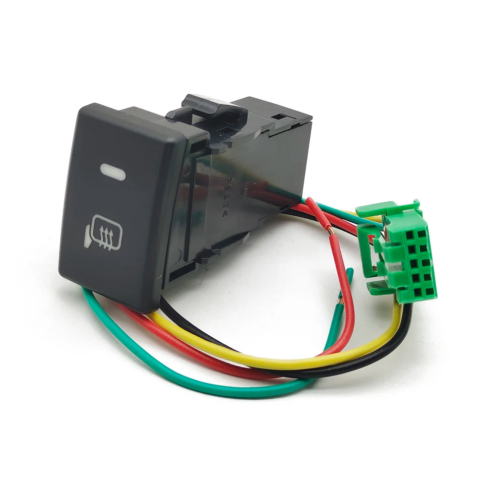 Car LED Spotlight Radar Fuel tank Rearview Steering Wheel Heating Button Switch with Wire for ISUZU MU-X D-MAX SPARK CROSS