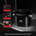 Bincoo 0.8L Coffee Knock Box Espresso Grounds Container Anti Slip Espresso Dump Bin Grind Beveled Barista Goods Cafe Accessories