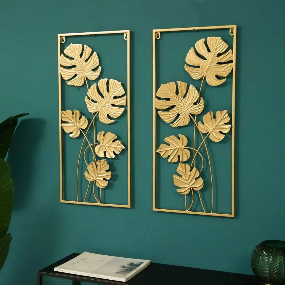 Wall Decor Large Nordic Bedroom Living Room Hanging Metal Modern Accents Art Gold Luxury Decorative Home Wall Decor for Home
