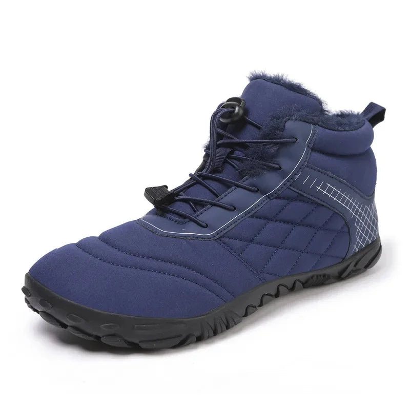 Brand New Winter Boots for Men Women Snow BareFoot Outdoor Non-slip Warm Fur Casual Sneakers Plus Size Ankle Boots Hiking Shoes