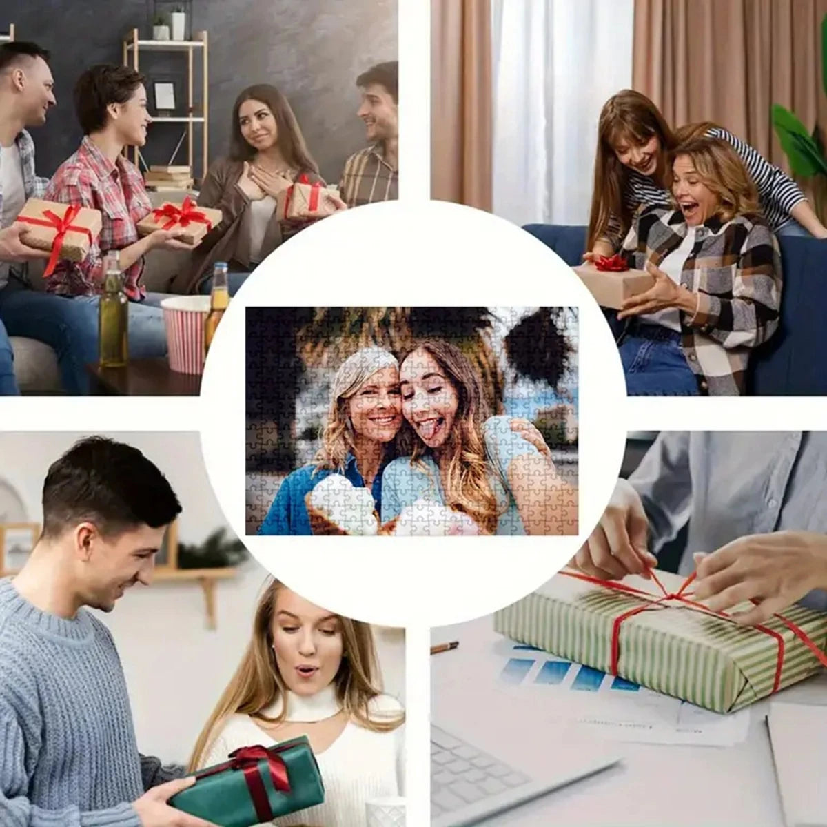 Personalized Custom Photo Puzzle Customize Personal Memor Jigsaw Puzzle Personalized Picture Decoration Collectiable Gifts