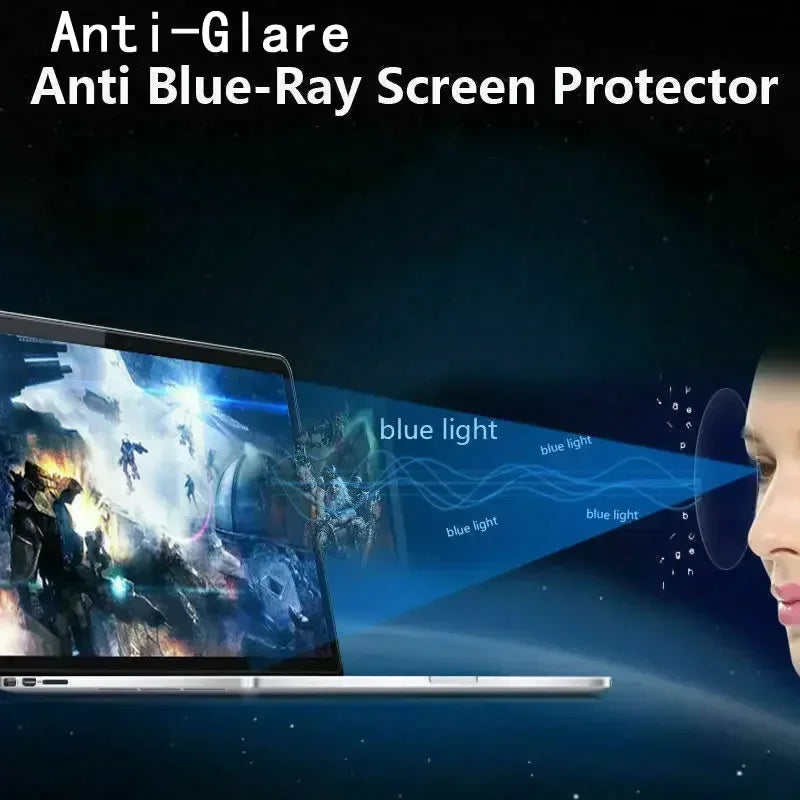 2X Anti Blue Light and Anti Glare Screen Protector Guard Cover for HP Zbook Studio G9 G10 16"/Firefly G9 16 Laptop PC 16" 16:10
