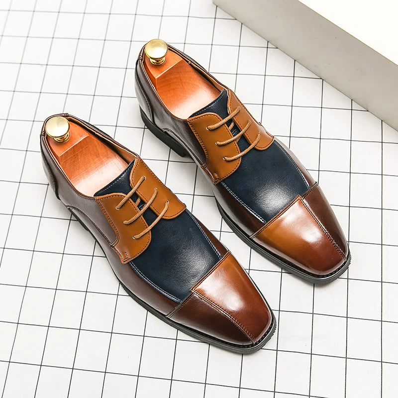 Men’s Dress Shoes British Style Fashion Slip On Loafers Men Big Size 48 Man Brogue Shoes Classic Business Shoes Casual Formal Le - Free Item Weekend (50% off).