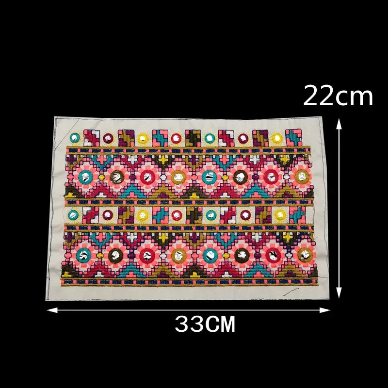 1pcs Embroidered Patches for Clothing Sewing on Appliques Dress Decor