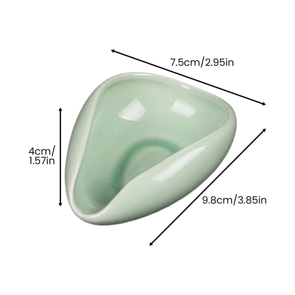 Coffee Bean Weighing Bowl Ceramic Single Dosing Bowl Durable Barista Tools
