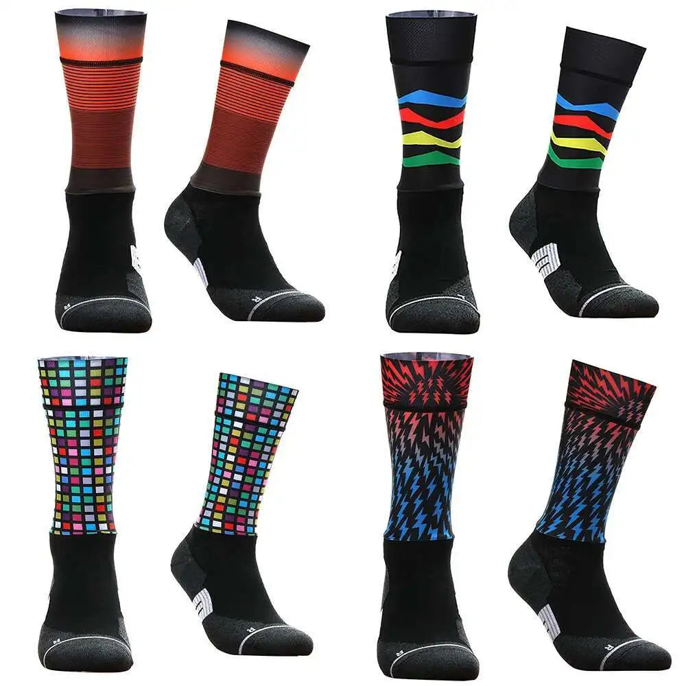 Sports 2025 Socks Cycling Socks Men Women Bike socks Basketball Socks Racing Socks Street Fashion Roller Skating Hip-hop Socks