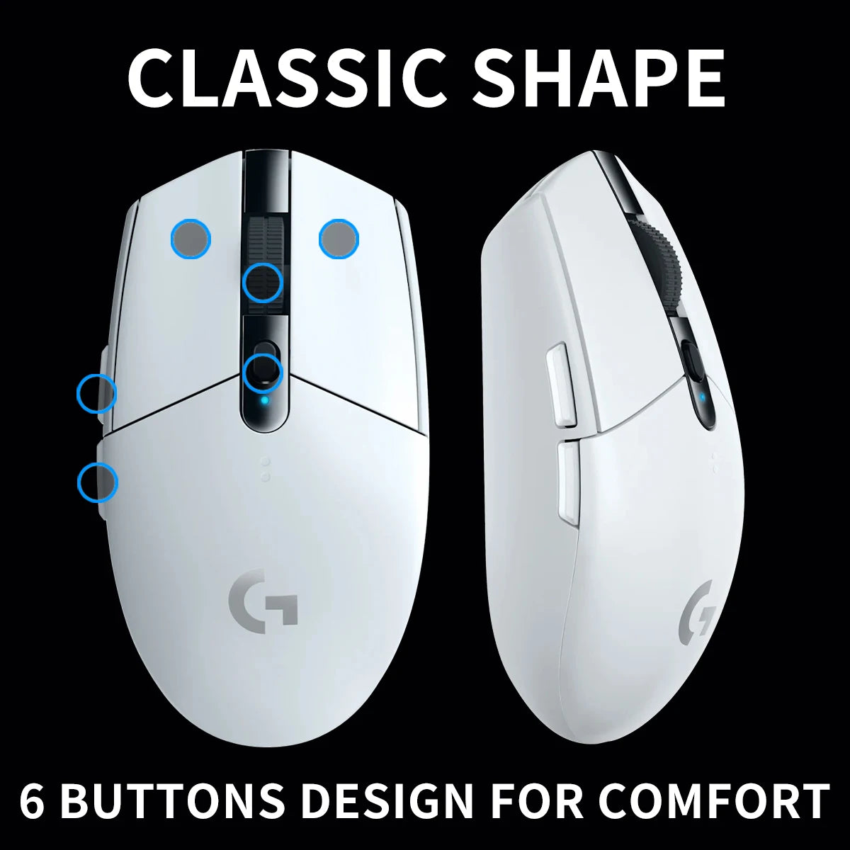 Logitech G305 LIGHTSPEED Wireless Gaming Mouse Pro Grade Performance