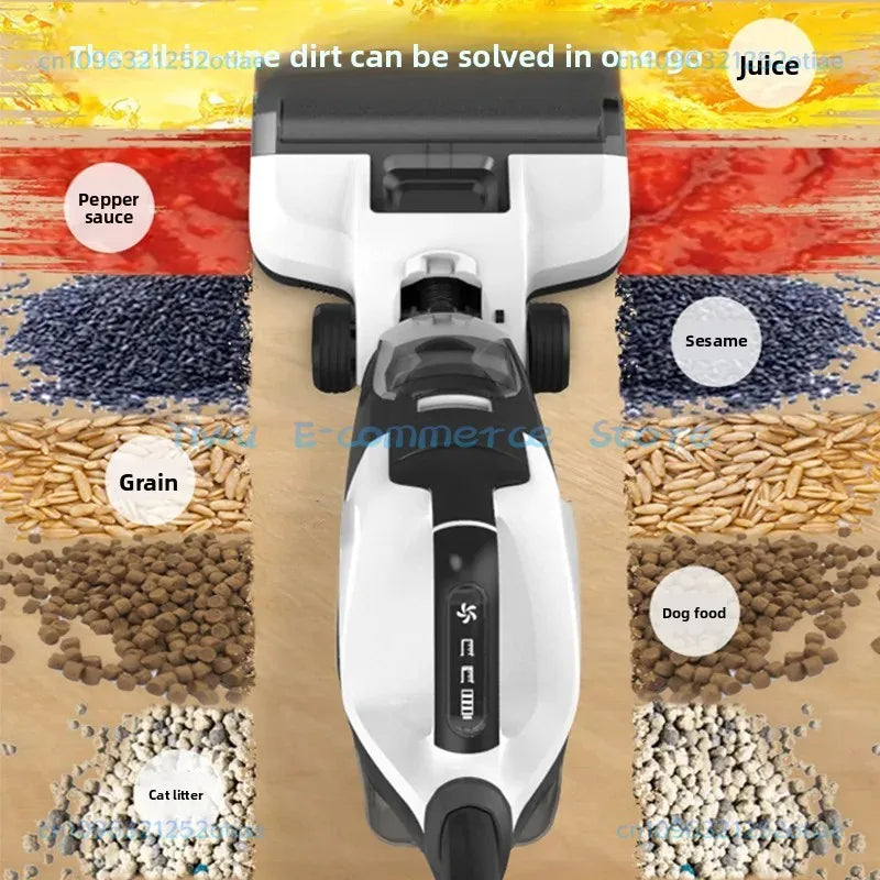 Washing machine Automatic drag and sweep integrated Intelligent wireless tractor Sweeper Hand push vacuum cleaner