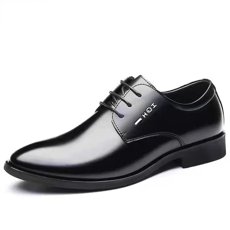 Elegant Men's Dress Shoes 2023 Summer Social Shoes Men's Fashion Elegant Formal Wedding Shoes Men's Set Office Oxford Shoe Men - Free Item Weekend (50% off).
