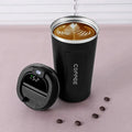 Stainless Steel Vacuum Cup Office 450ml 510ml Thermos Bottle Smart Display Temperature Coffee Cup Business Portable Thermal Mug