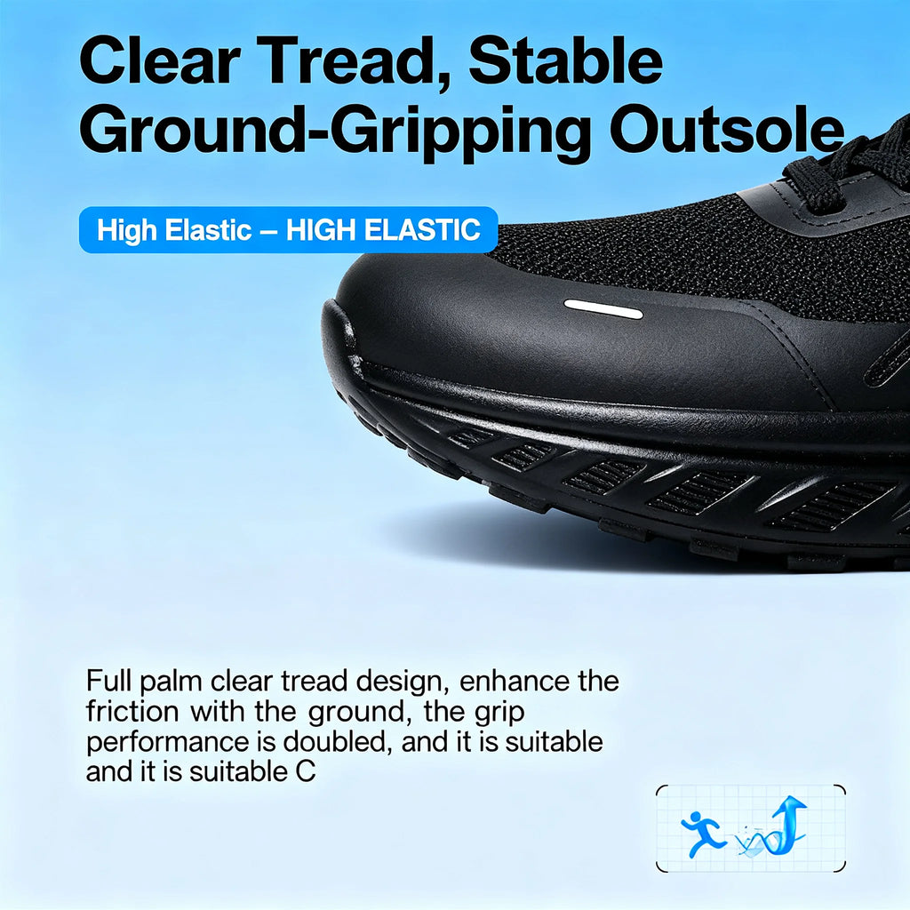 Mesh Jogging Shoes Breathable Quick-Dry Daily Workout Gym Training Men Anti-Slip Wear-Resistant Women Soft Sole Comfort Athletic