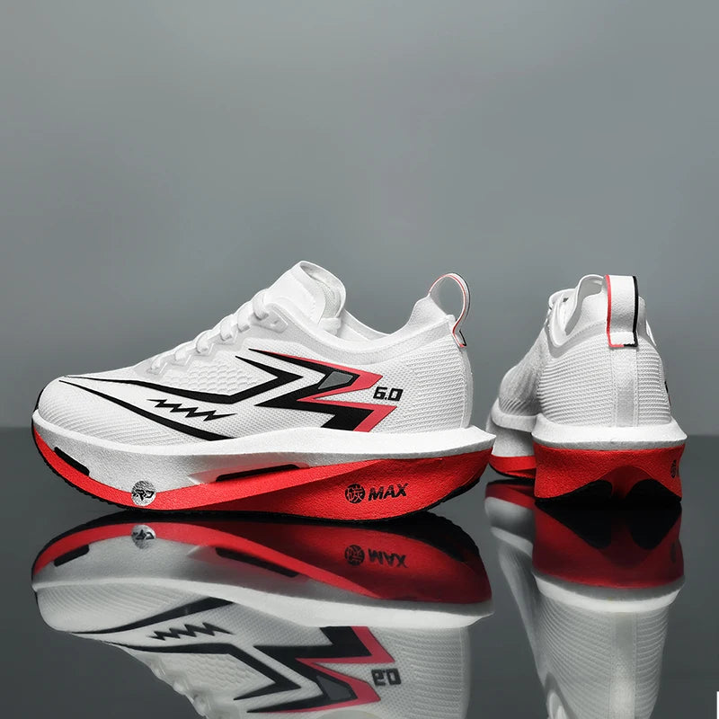 Men Running Shoes Outdoor Sports Shoes Racing Shock-absorbing Jogging Training Casual Sneakers Cushioning Walking Shoes for Men