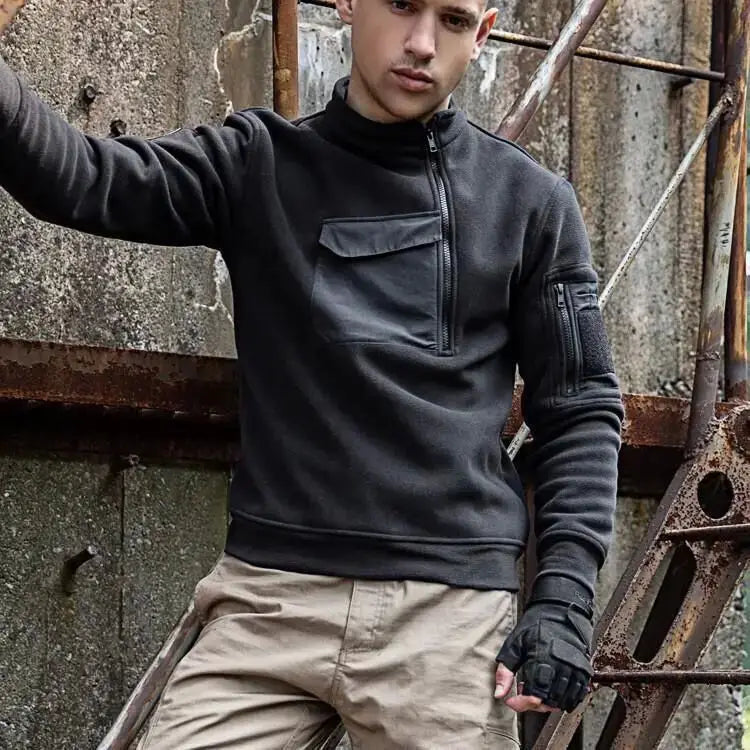 Men's Winter Tactical e Hoodies Military Hooded Ops Qual round Ne Sweatirt Comfortable Soft Fabric Streetwear Sle