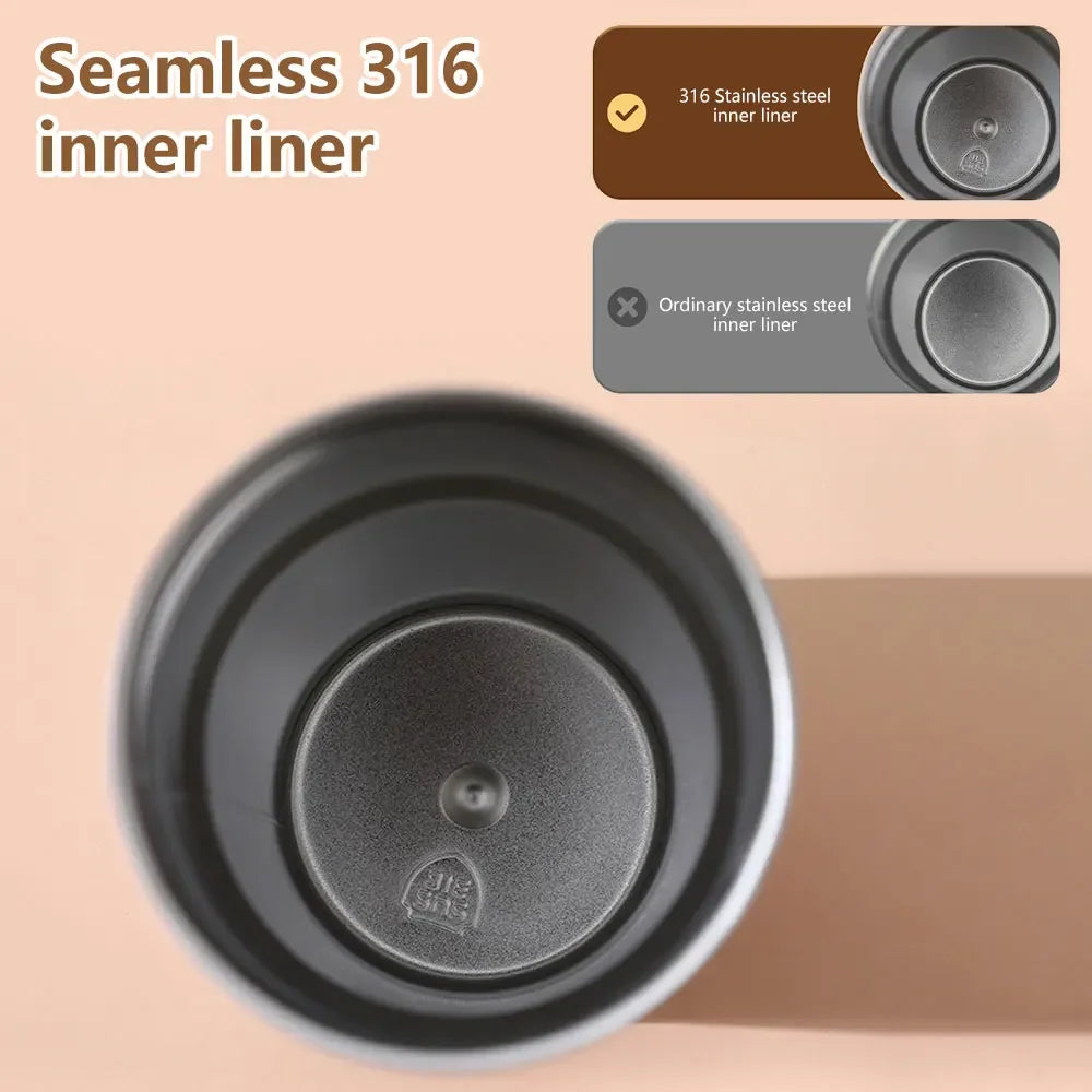 Smart Thermos Bottle LED Cup Stainless Steel Temperature Display Coffee Cup  Tumbler Mug Portable Vacuum Flasks Thermoses