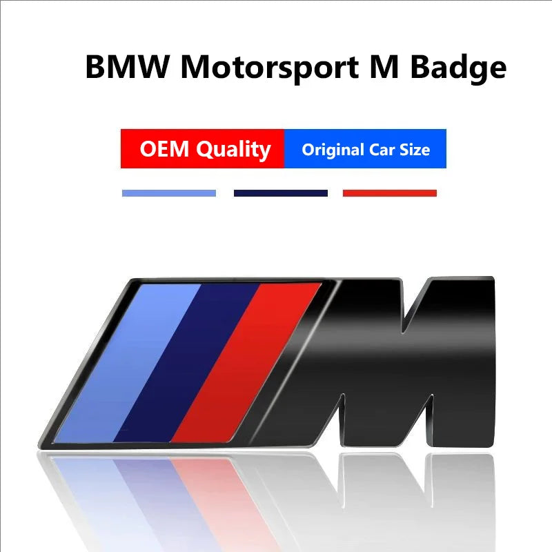 3D ABS Black Emblem Car Fender Badge Trunk Sticker For Mini M Logo M1 M2 M3 M4 M5 M6 M7 F48 E83 F39 F10 F30 G01 E84 Accessories