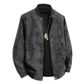 Leather Jacket Men Suede Coats Spring Windbreaker Oversized 6XL 7XL 8XL Plus Size Street Moto Autumn Brand Waterproof Softshell