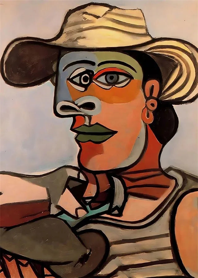 Pablo Picasso Famous Artwork Collection Poster Canvas Painting Abstract Vintage Wall Art For Gallery Living Room Home Decor