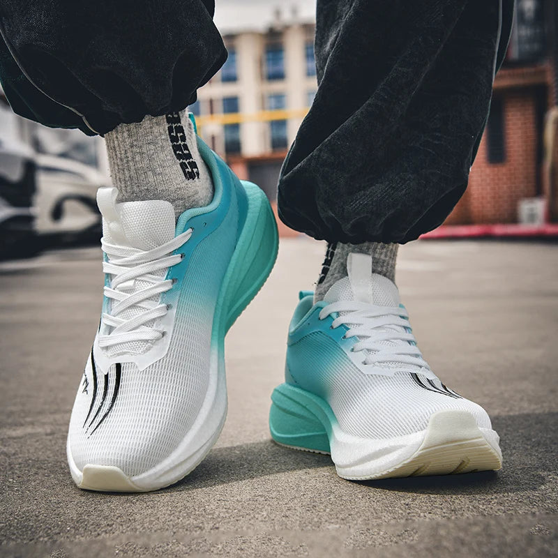 High Quality Sport Shoes For Men Casual Platform Running Sneakers Men's Trainer Breathable Walking Basketball Shoes Women Comfy