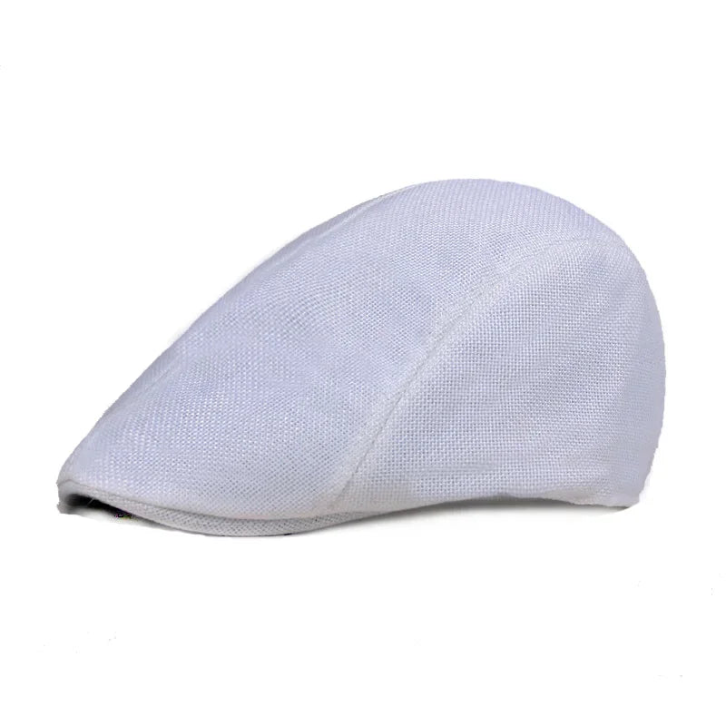 New Vintage Cotton Caps for Man Hats Golf Driving Sun Flat Cabbie Cap Peaky Blinder for Men Women Summer Spring Autumn Hat