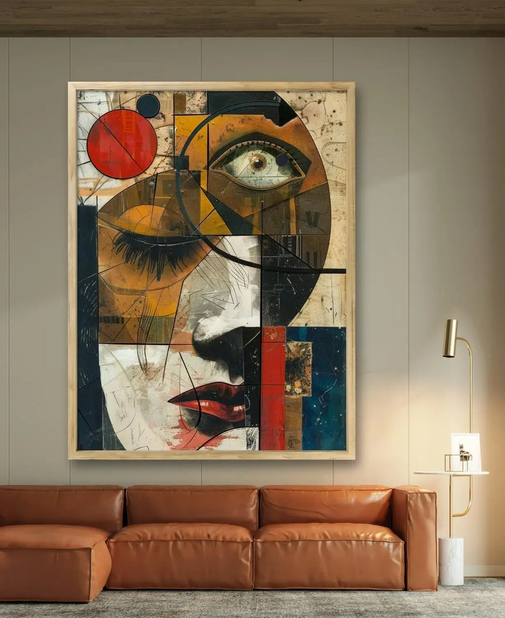 Abstract Art Digital Oil Painting DIY Wall Painting Home Decoration Gift Friends Party Coloring Activity
