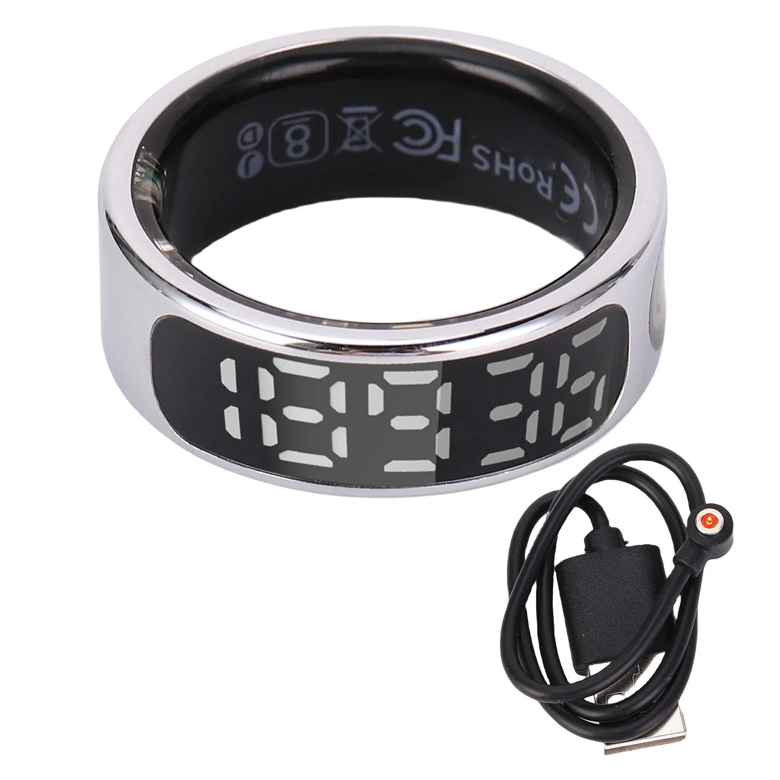 Smart  Sports Sleep Monitoring  Control Stainless Steel Health   with Display Screen Smart Health