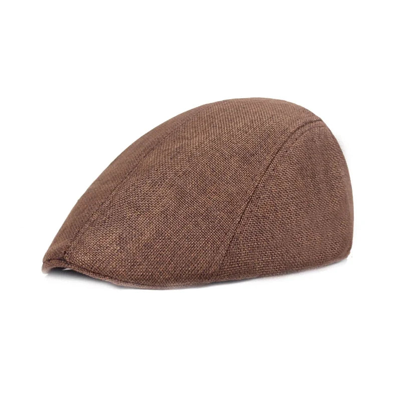 New Vintage Cotton Caps for Man Hats Golf Driving Sun Flat Cabbie Cap Peaky Blinder for Men Women Summer Spring Autumn Hat
