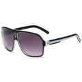 Men's Vintage-Inspired Fashion Fashion Glasses with Large Curved Frames - Perfect for Parties