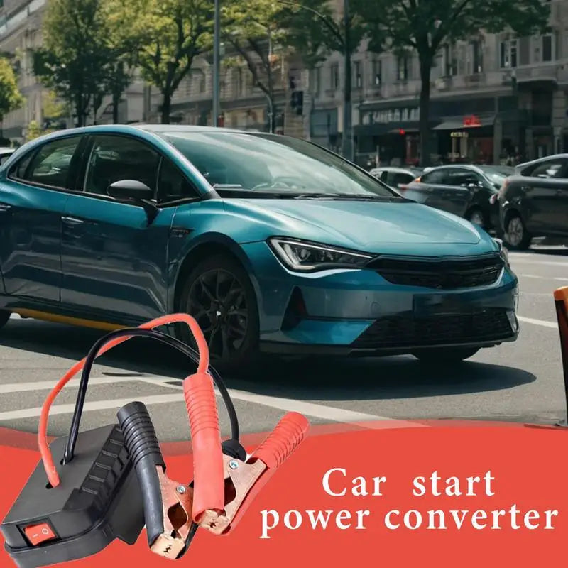 Car Jump Starter Portable Jump Starter Lithium Battery Jumper Box  Battery Pack Quick Charging Automotive Booster withDouble USB