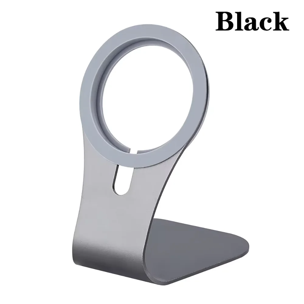 Aluminum Alloy Mobile Phone Desktop Stand Magsafe Cell Phone Magnetic Stand For IPhone 17 16 15 pro Series Fast Charging Stand - Free Item