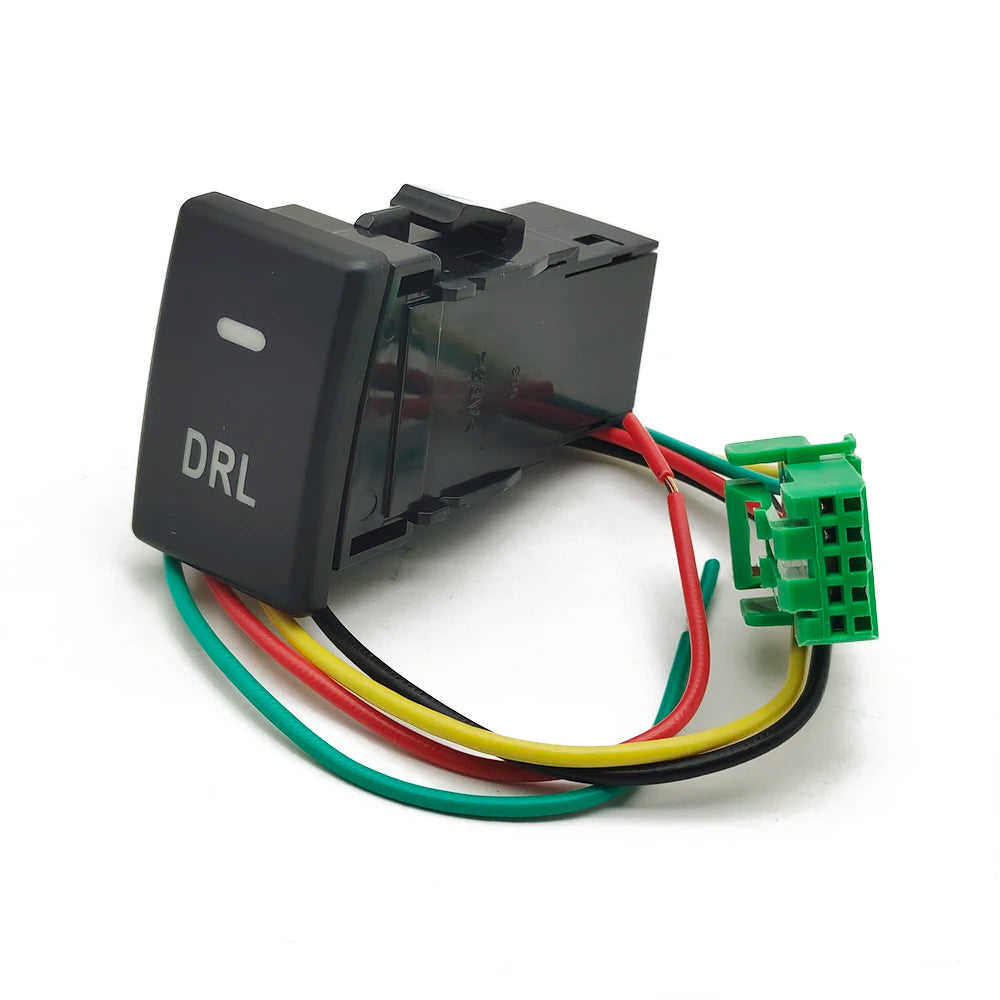 Car LED Spotlight Radar Fuel tank Rearview Steering Wheel Heating Button Switch with Wire for ISUZU MU-X D-MAX SPARK CROSS